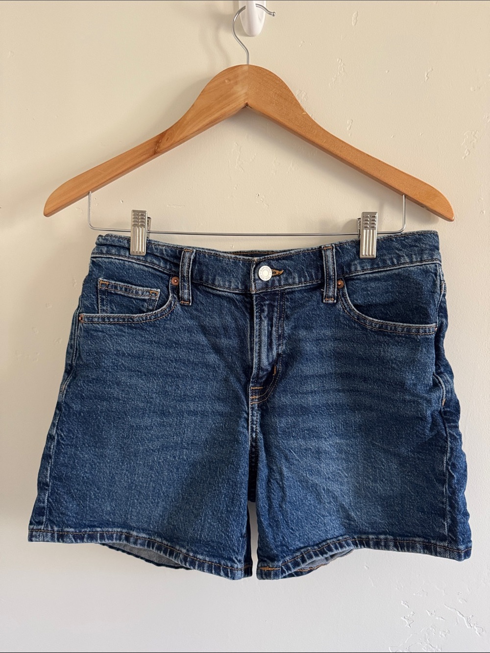 GAP Washed Blue Denim Women's Shorts